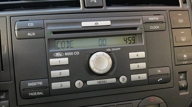 ford 6000 cd 2004 - 2008 radio