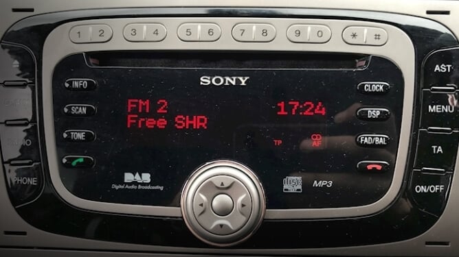 Ford Sony radio code