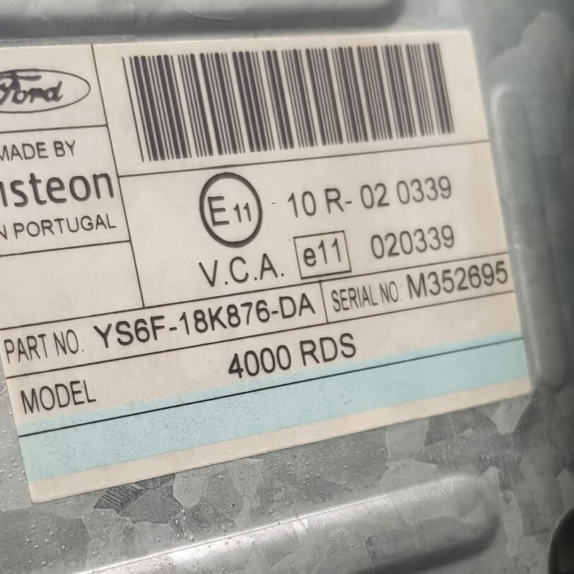 Ford 4000 RDS Teyp