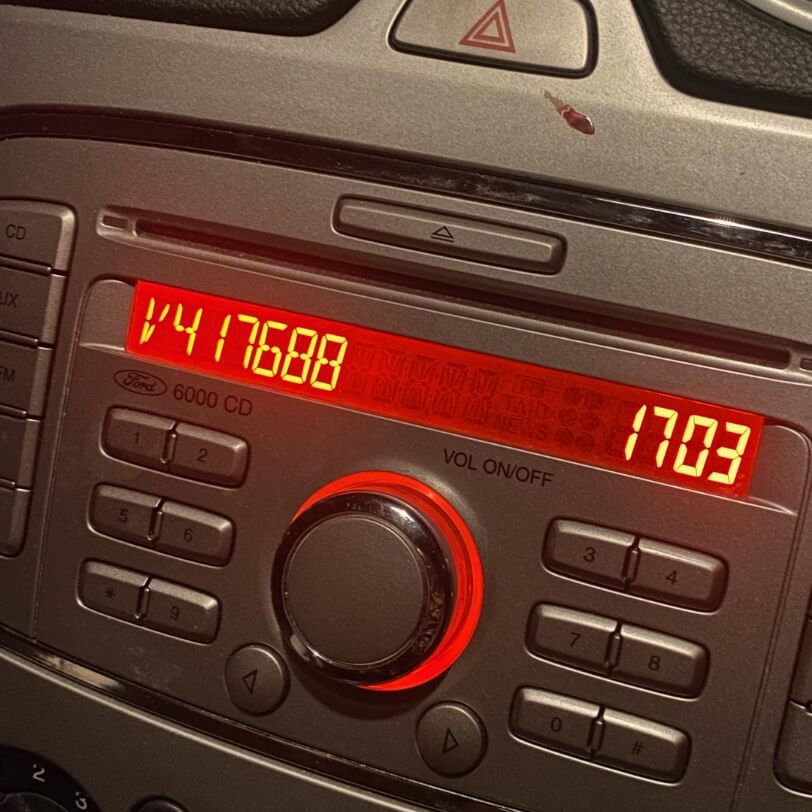 Ford Sony DAB Teyp